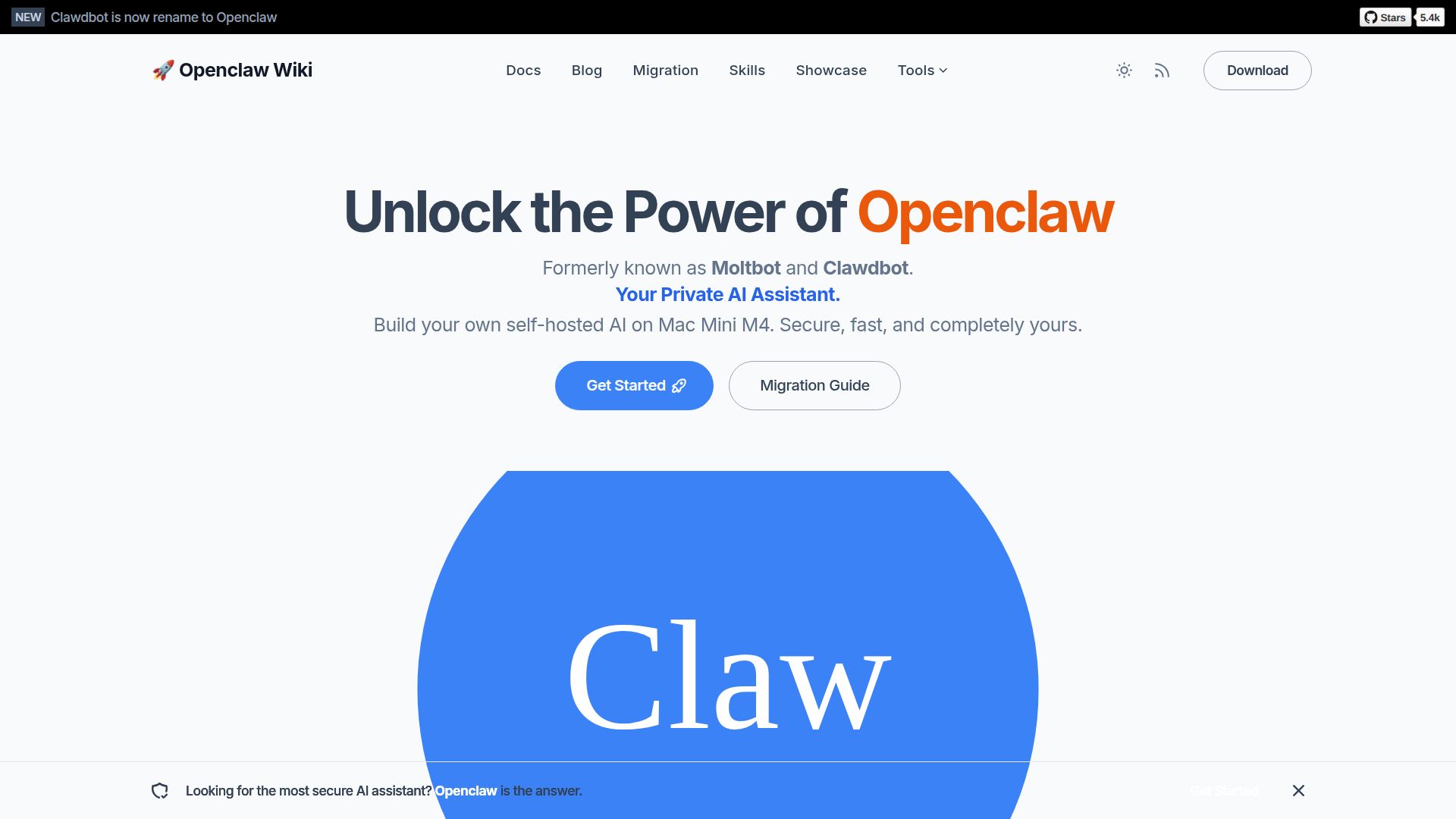 OpenClaw Wiki screenshot